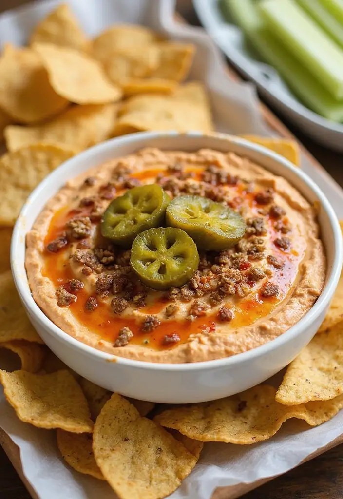 A Healthy Twist: 8 Crunchy Fried Pickle Dip Recipes You’ll Want to Dive Into! - 6. Smoky Chipotle Fried Pickle Dip