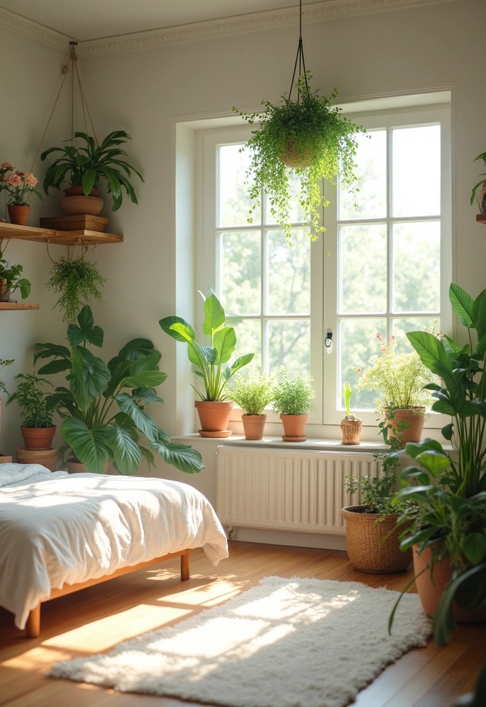 Castlecore Fantasy Bedrooms That Wow: Royal Magic Meets Modern Play - 6. Enchanted Garden Elements Inside