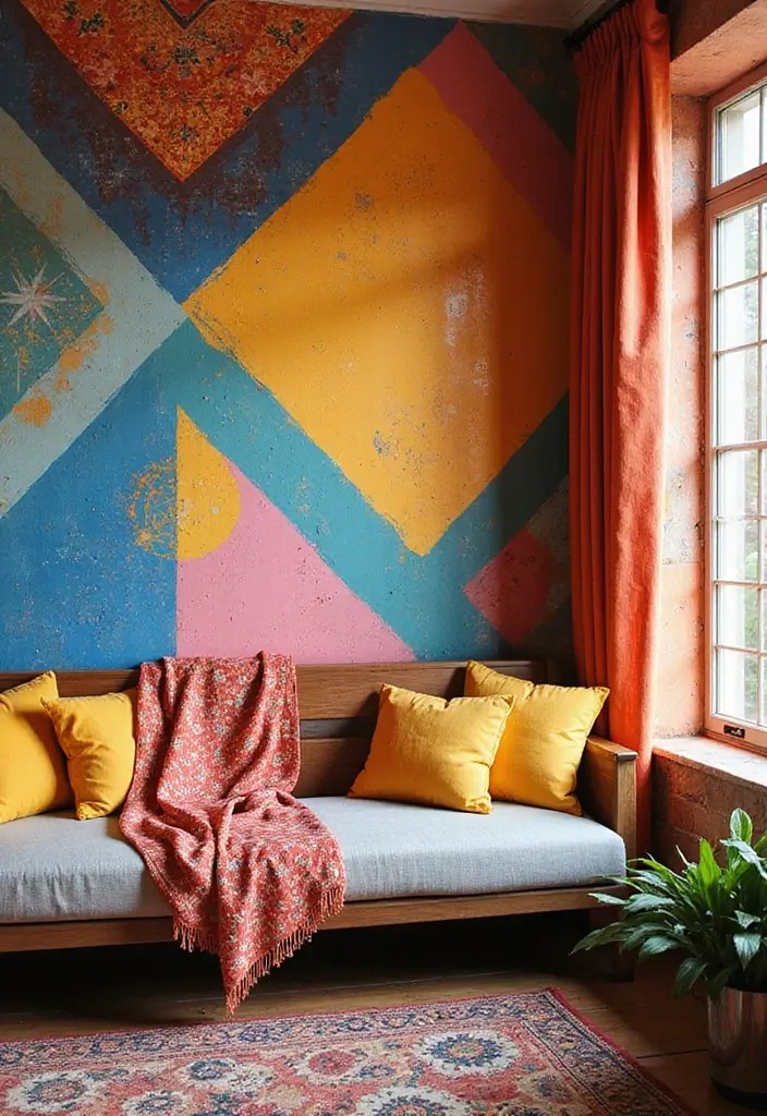 Cheat Your Way to Luxe Walls: 12 Wallpaper Hacks That Look High-End on a Shoestring Budget - 2. DIY Painted Wallpaper