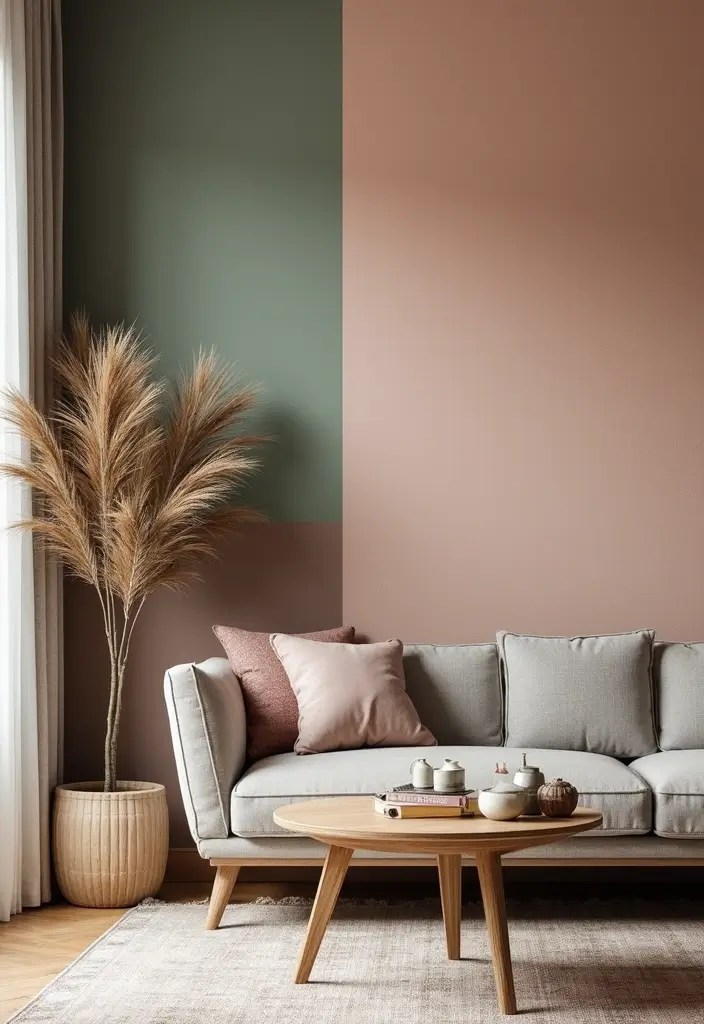 Cheat Your Way to Luxe Walls: 12 Wallpaper Hacks That Look High-End on a Shoestring Budget - 8. Create a Feature Wall with Paint and Wallpaper Mix