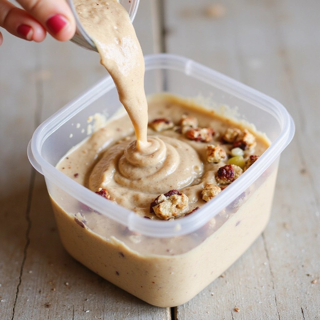 Cinnamon Infused Caramelized Apple & Walnut Overnight Oats: A Nutritious Start to Your Day - Step 7: Transfer to Storage Container