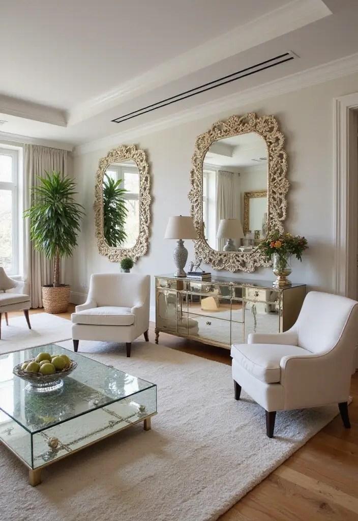 Dark Room Makeover: 9 Brilliant Tricks to Add Light Without Knocking Down Walls - 1. Embrace Reflective Surfaces