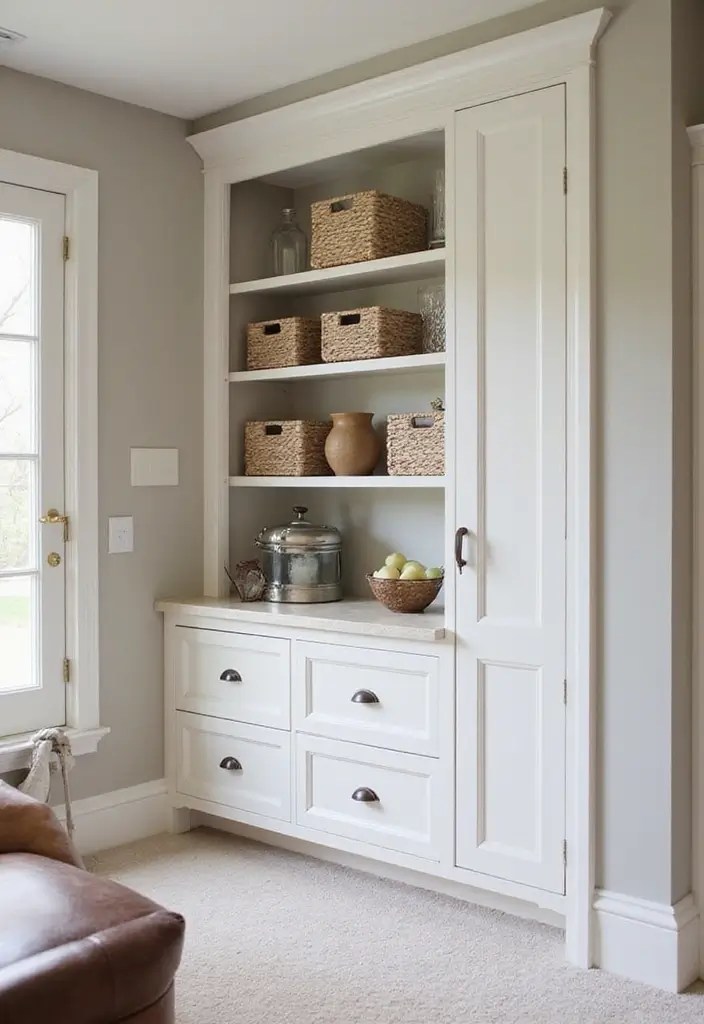 Dust-Free Living: Smart Solutions, Stylish Walls & Clean Air for a Healthier Home - 5. Smart Storage Solutions