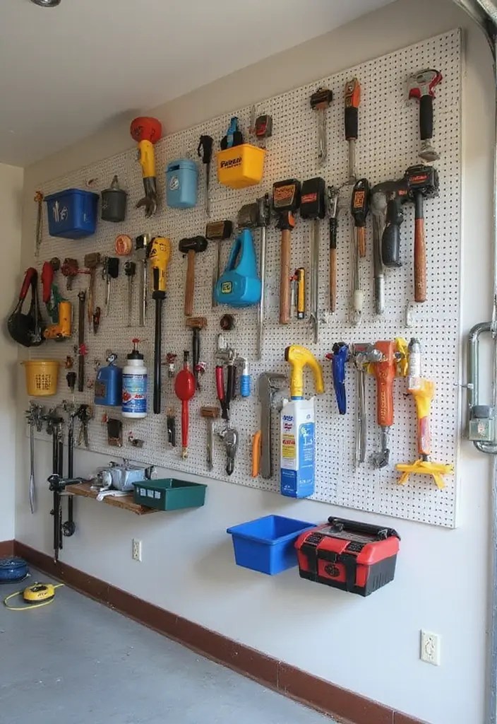 From Chaos to Chic: 10 Genius Garage Storage Ideas That Actually Work - 1. Hanging Tool Storage