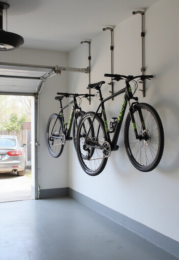From Chaos to Chic: 10 Genius Garage Storage Ideas That Actually Work - 6. Bike Hooks