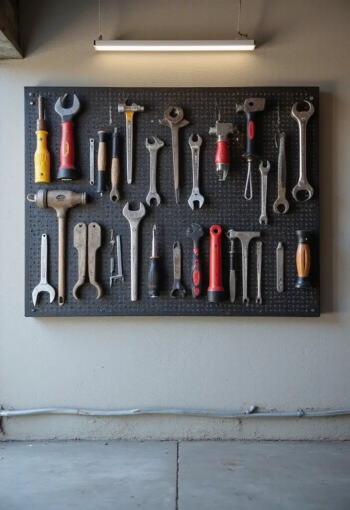 From Chaos to Chic: 10 Genius Garage Storage Ideas That Actually Work - 8. Magnetic Strips