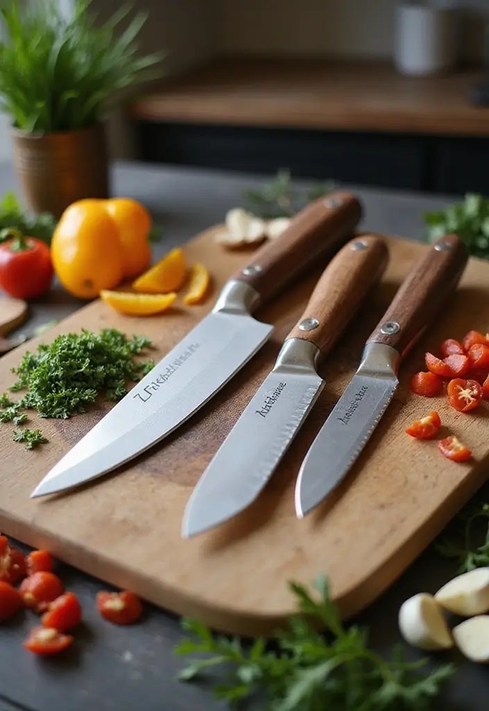 Invisible Luxury: Minimalist Pieces That Secretly Upgrade Your Lifestyle - 4. Quality Kitchen Knives