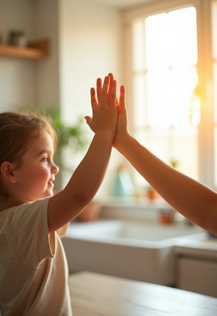 Micro-Moments That Matter: 7 Tiny Daily Habits That Build Unbreakable Bonds With Your Kids - 1. Morning High-Fives