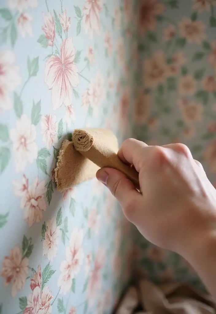 Say Goodbye to Ugly Walls: Easy Hack to Stop Wallpaper Peeling & Prevent Moisture Damage - 4. Perfect Application Technique
