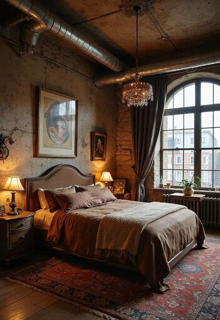 Step Into a Dream: 15 Fantasy Bedrooms That Feel Like Magic - 14. Steampunk Fantasy