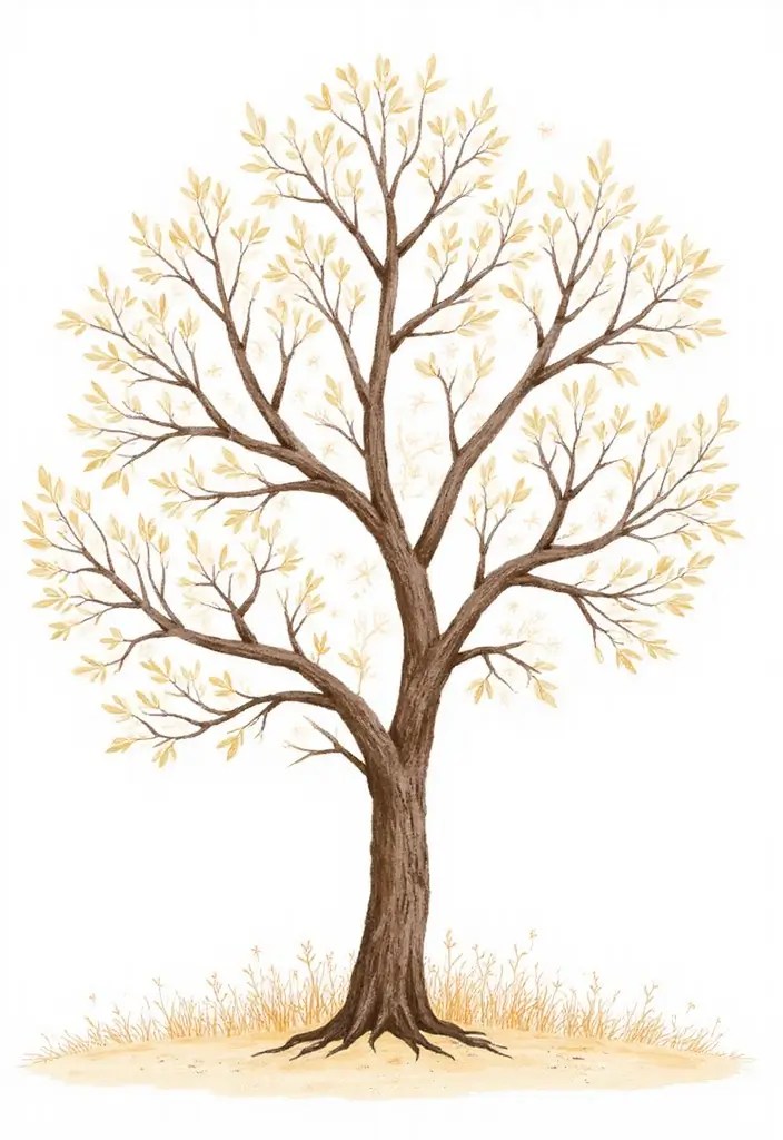 The Sweetest Surprise: 15 Baby Announcement Ideas You Haven’t Seen Before - 15. Family Tree Announcement