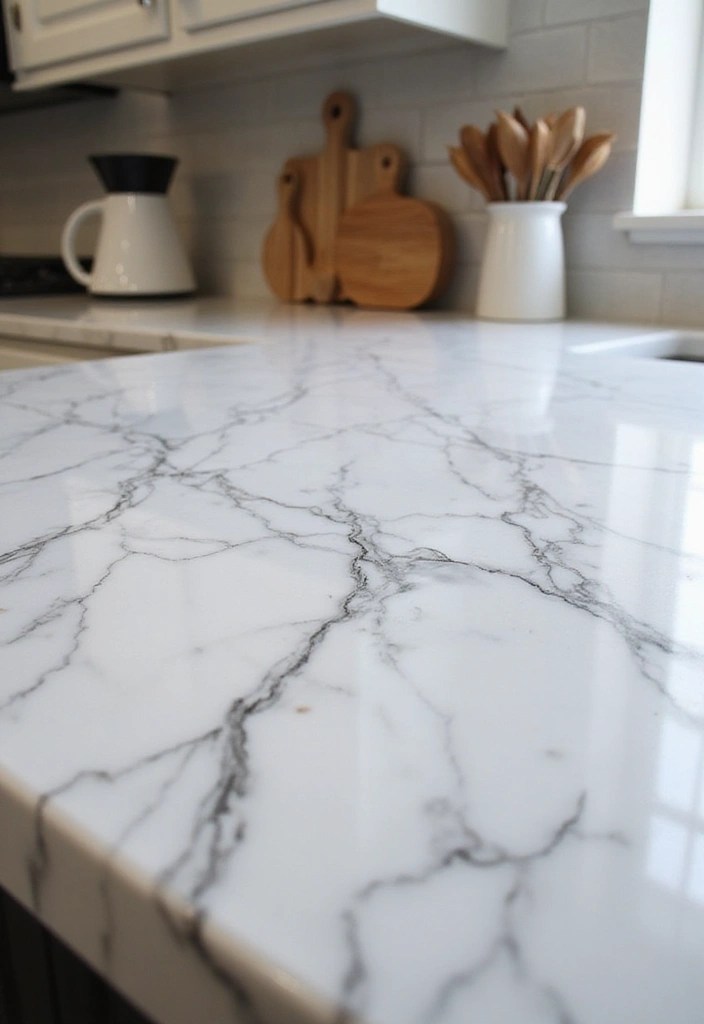 10 Stunning Kitchen Countertop Materials That Will Instantly Elevate Your Space! - 1. Luxurious Marble