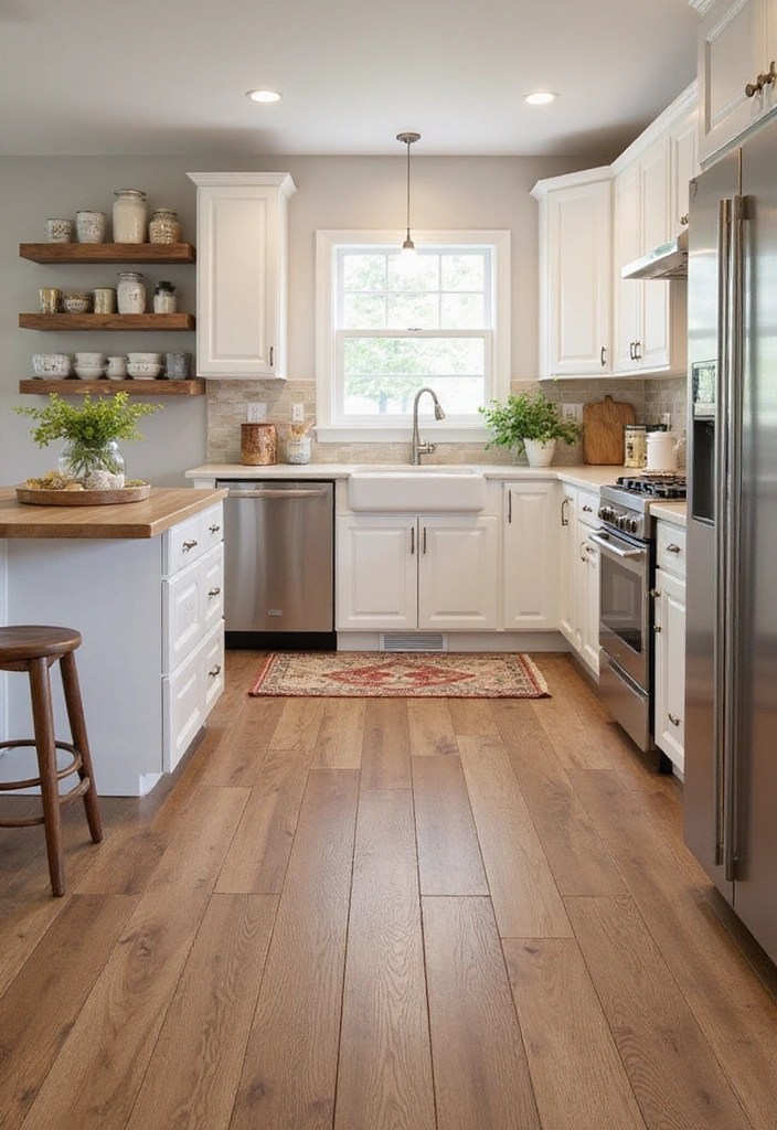 12 Stunning Flooring Ideas: From Epoxy Metallic to Cozy Hardwood Designs - 7. Textured Vinyl Plank