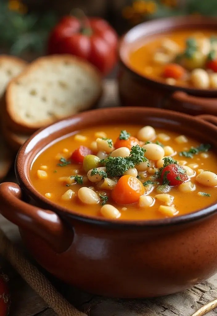 15 Cozy One-Pot Fall Dinners Busy Moms Swear By (You Won't Believe #8!) - 9. Tuscan White Bean Soup
