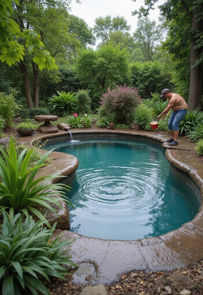 DIY Mud Bath Haven: Step-by-Step Guide to Creating Your Own Healing Spa Pool - Caring for Your Mud Bath