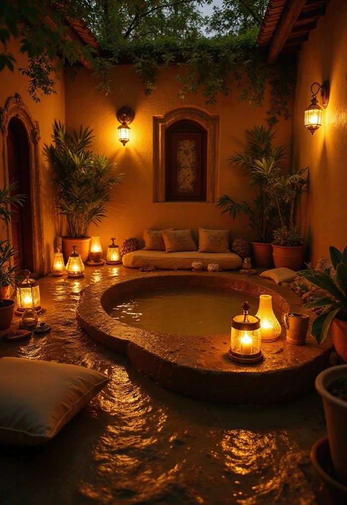 DIY Mud Bath Haven: Step-by-Step Guide to Creating Your Own Healing Spa Pool - Setting the Ambiance