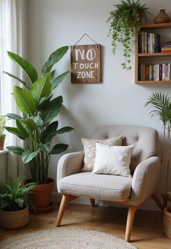 Quiet Corners: How to Carve Out Space for Yourself in a Busy Family Home - 1. Designate a No-Touch Zone