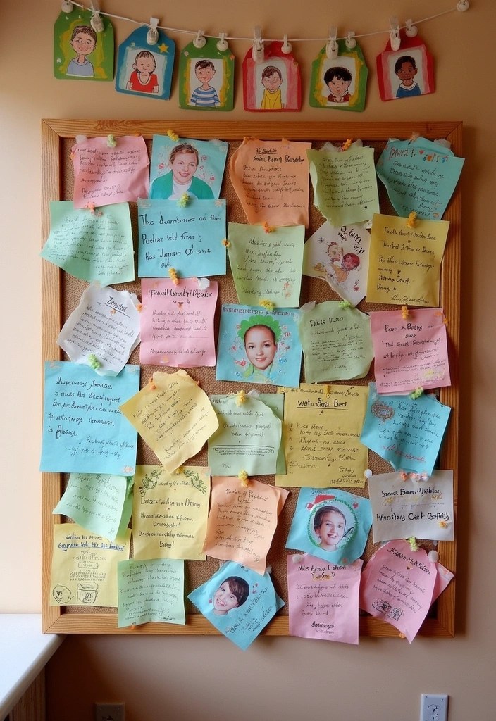 Quiet Corners: How to Carve Out Space for Yourself in a Busy Family Home - 5. Craft a Family Sharing Wall
