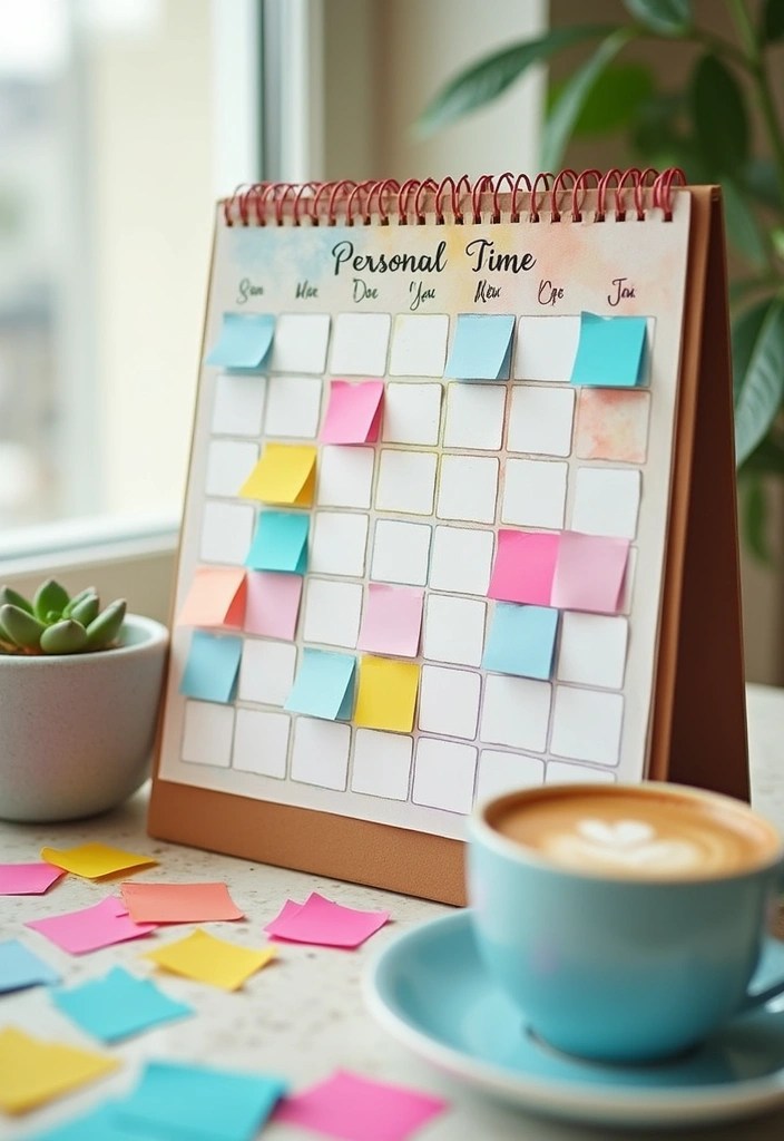 Quiet Corners: How to Carve Out Space for Yourself in a Busy Family Home - 6. Schedule Personal Time