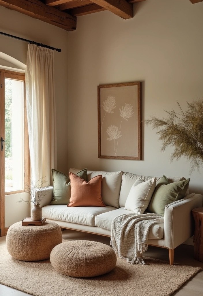 Rustic Home Decor Guide: Transform Every Room with Warm, Natural Charm - 2. Earthy Color Palettes