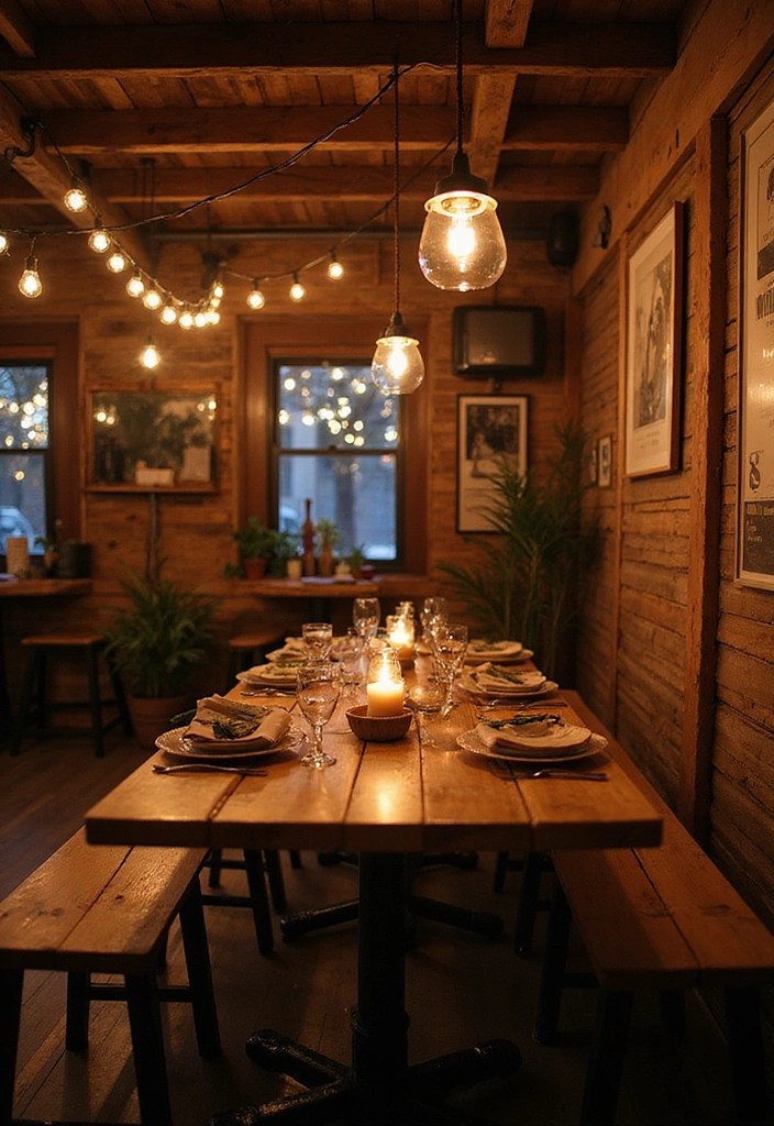 Rustic Home Decor Guide: Transform Every Room with Warm, Natural Charm - 7. Warm Lighting Choices