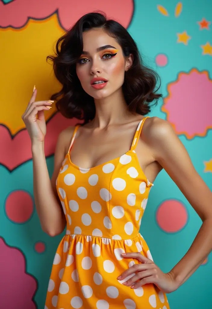 Spooktacular & Stylish: Halloween Costume Ideas Every Mom Will Love - 10. DIY Pop Art Character