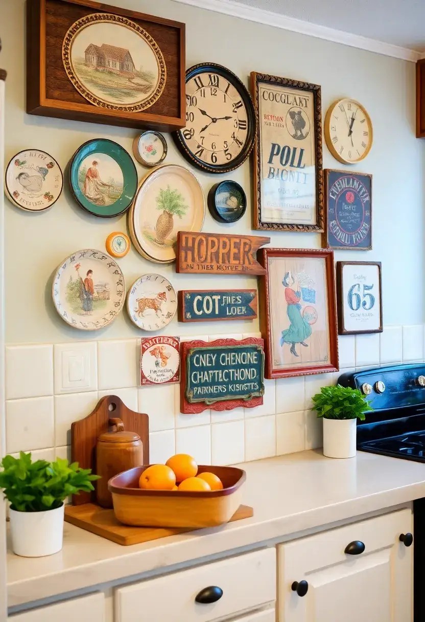 Vintage Home Decor Guide: Timeless Charm from Kitchen to Bedrooms - 2. Vintage Wall Decor