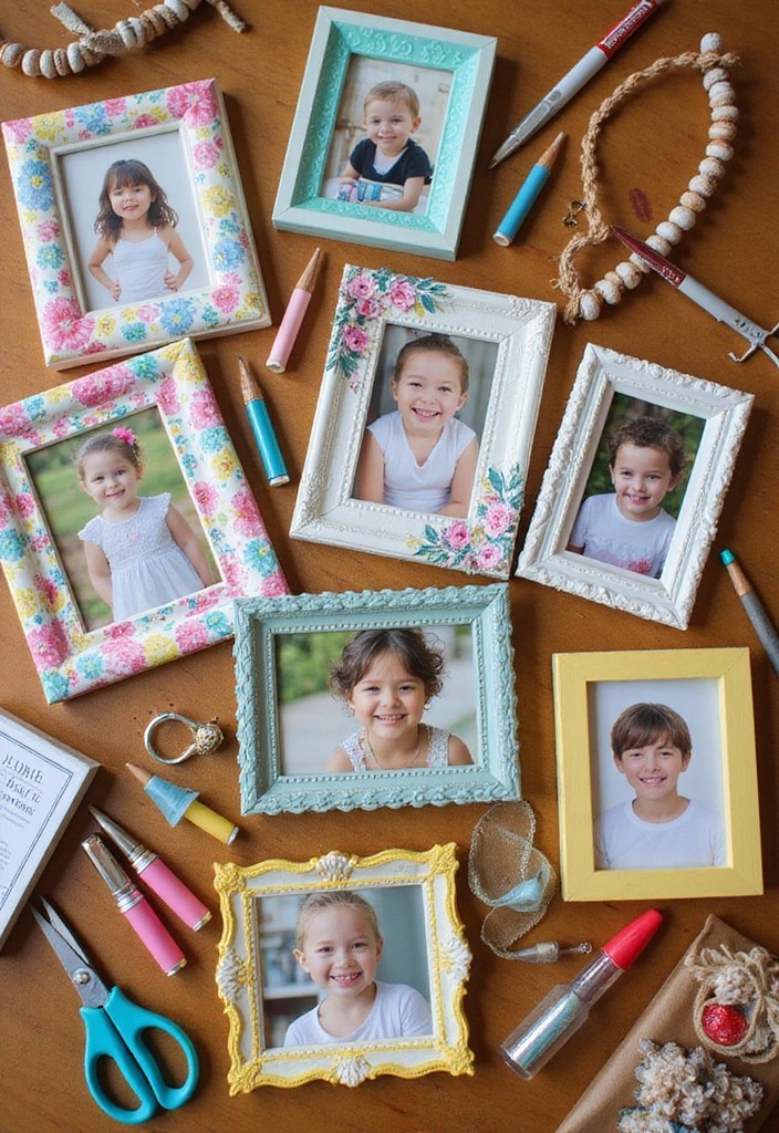 10 DIY Cozy Home Gifts for Friends and Family - 10. DIY Picture Frames