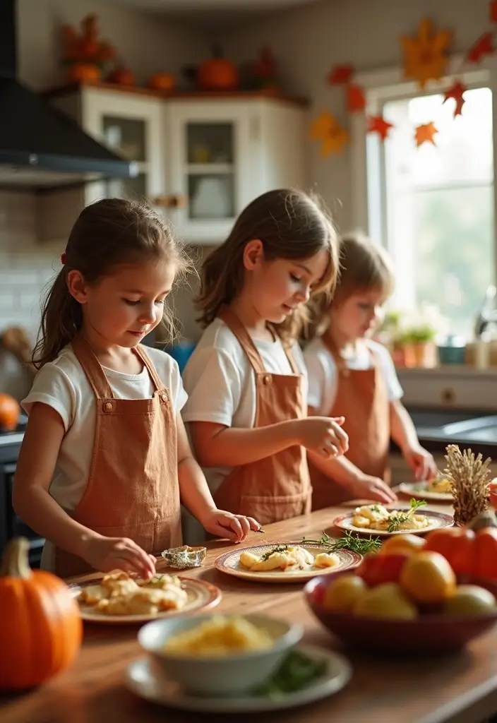 10 Family-Friendly Thanksgiving Activities That Will Keep Your Kids Entertained All Day! - 5. Thanksgiving Cooking Challenge