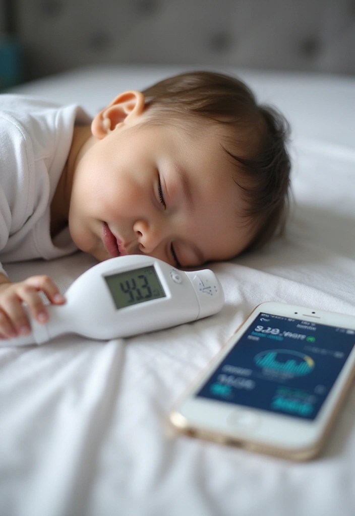 12 Genius Gadgets Every New Mom Swears By (From Smart Sleep Aids to Baby Comfort Hacks) - 5. Smart Thermometer