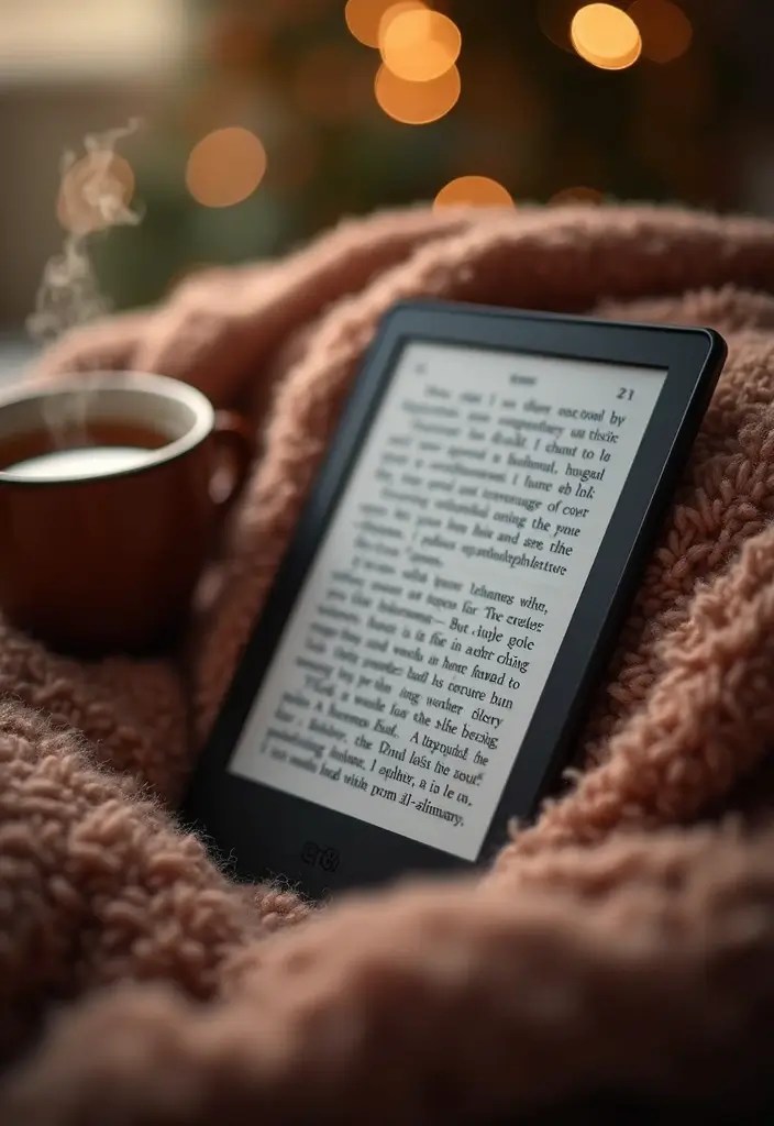 12 Stylish Holiday Gifts for Homebodies That They'll Actually Use (You Won't Believe #5!) - 10. E-reader or Tablet