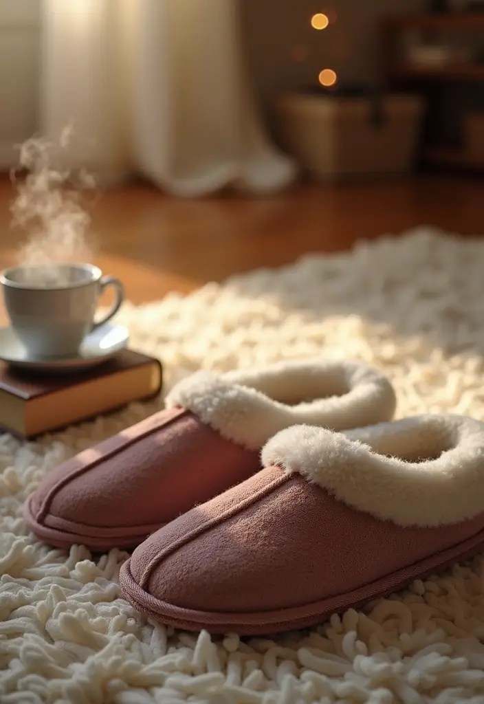 12 Stylish Holiday Gifts for Homebodies That They'll Actually Use (You Won't Believe #5!) - 5. Cozy Slippers