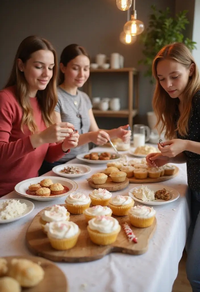 15 Fun-Filled Friendsgiving Ideas That Spark Laughter All Evening - 12. Fun Dessert Station