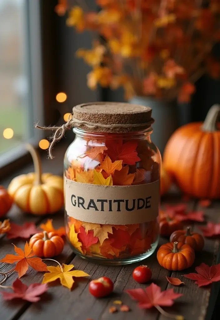 15 Fun-Filled Friendsgiving Ideas That Spark Laughter All Evening - 2. Gratitude Jar