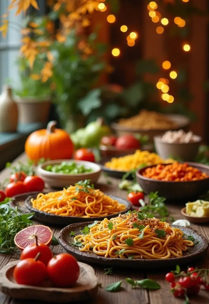15 Fun-Filled Friendsgiving Ideas That Spark Laughter All Evening - 3. Interactive Food Stations