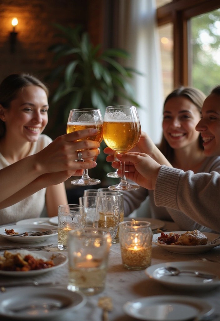 15 Fun-Filled Friendsgiving Ideas That Spark Laughter All Evening - 9. A Heartfelt Toast