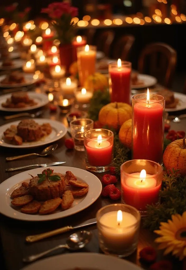 16 Enchanting Candle Lighting Ideas for an Irresistibly Romantic Home (You’ll Be Spellbound by #7!) - 16. Themed Candle Lighting