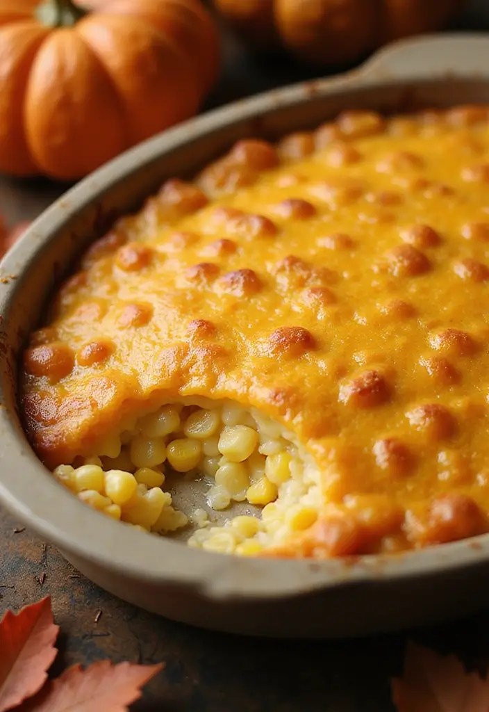 25 Irresistible Friendsgiving Recipes to Wow Your Crew This Fall - 13. Cheesy Corn Casserole