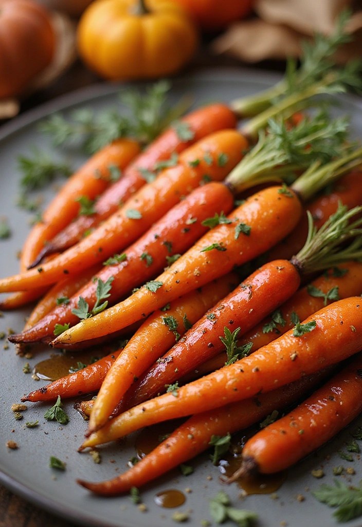 25 Irresistible Friendsgiving Recipes to Wow Your Crew This Fall - 2. Maple-Glazed Carrots
