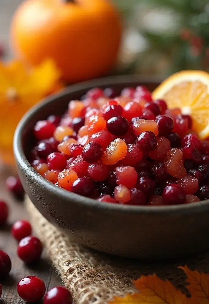 25 Irresistible Friendsgiving Recipes to Wow Your Crew This Fall - 4. Cranberry Orange Relish