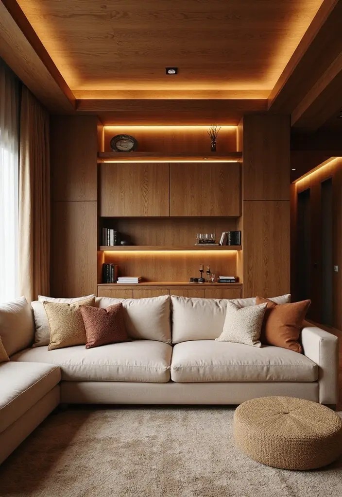 Complete Modern Farmhouse Decor Guide: Cozy Living for Every Room - 1. Embrace Warm Wood Tones in the Living Room