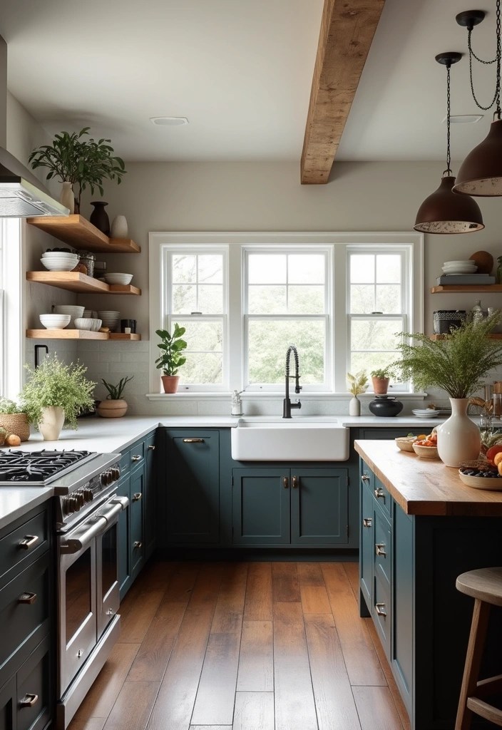 Complete Modern Farmhouse Decor Guide: Cozy Living for Every Room - 2. Create a Functional Yet Chic Kitchen