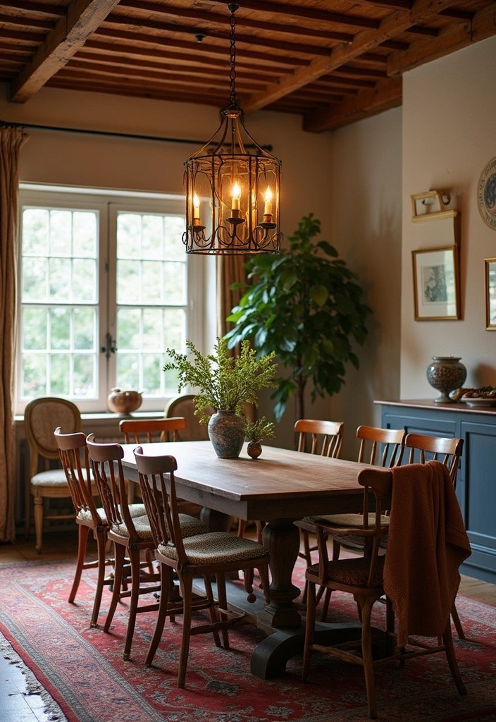 Complete Modern Farmhouse Decor Guide: Cozy Living for Every Room - 3. Cozy Up the Dining Area with Layered Textures