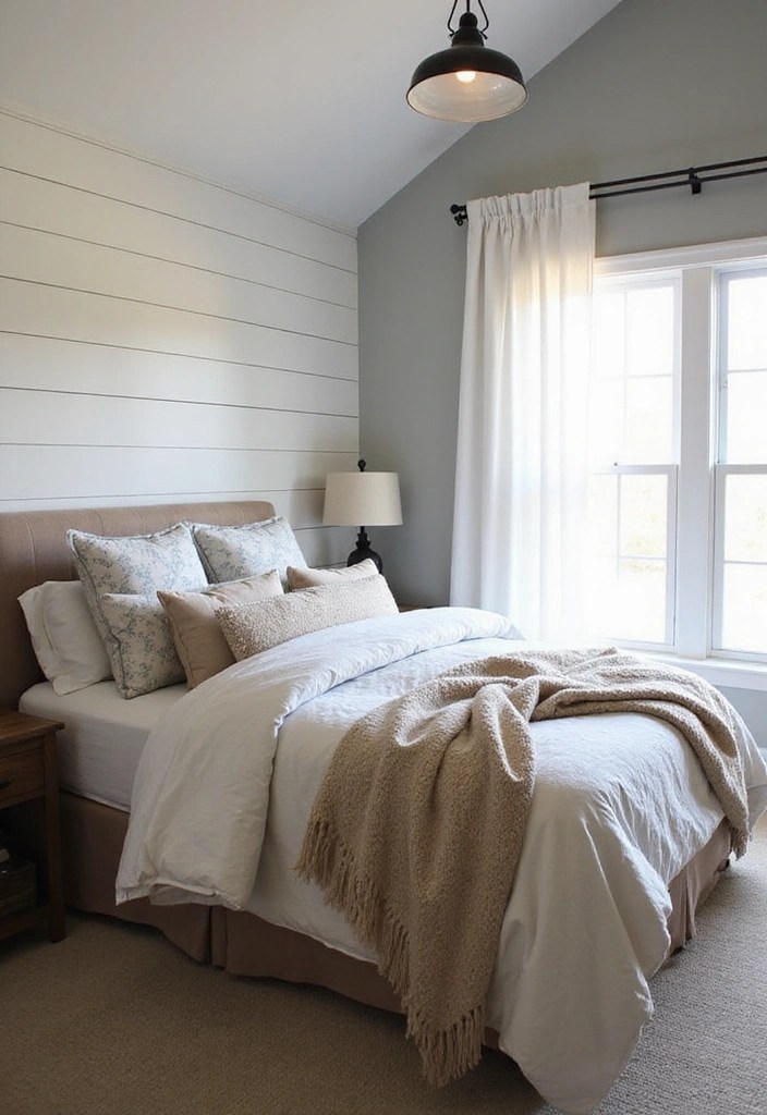 Complete Modern Farmhouse Decor Guide: Cozy Living for Every Room - 4. Transform the Bedroom into a Serene Retreat