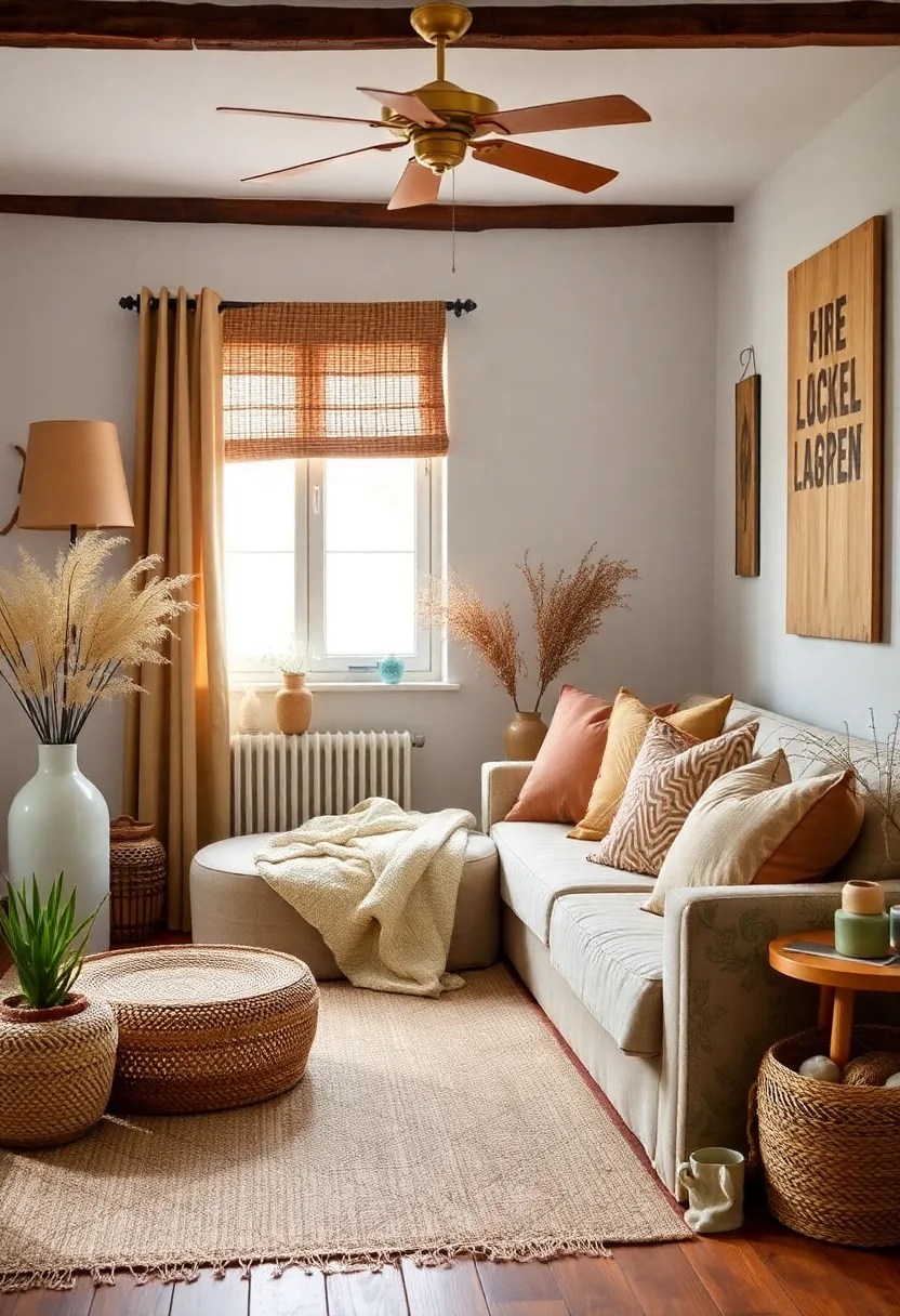 Complete Modern Farmhouse Decor Guide: Cozy Living for Every Room - 7. Decorate with Earthy Hues and Patterns