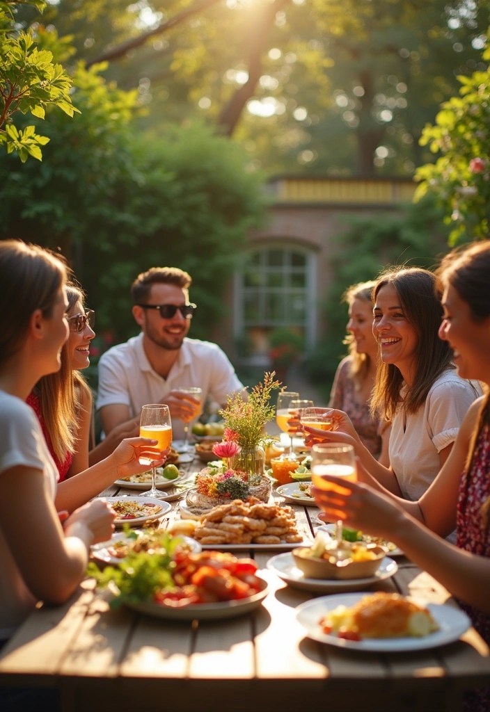 Delightful Garden-to-Table Corner Inspired by Martha Stewart - 6. Host Garden Gatherings