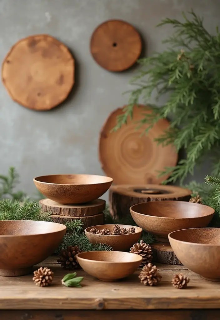 Eco-Friendly Holiday Gifts That Show You Care - 3. Handmade Wooden Decor