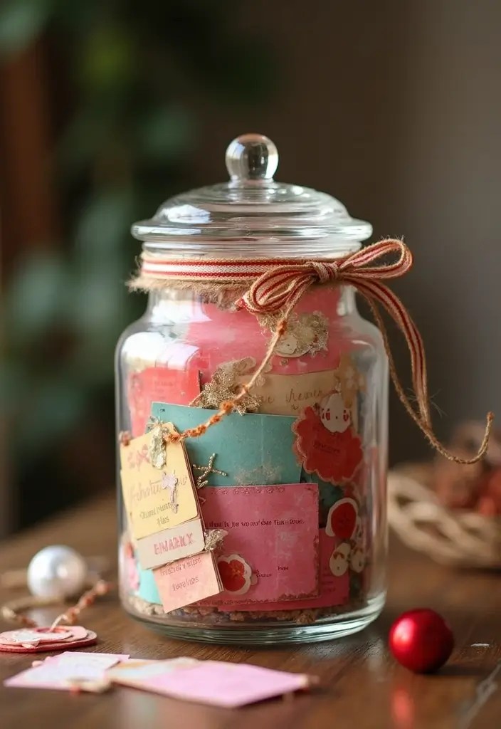 Experience Over Things: Unique Memory-Making Gift Ideas - 1. Customized Memory Jars