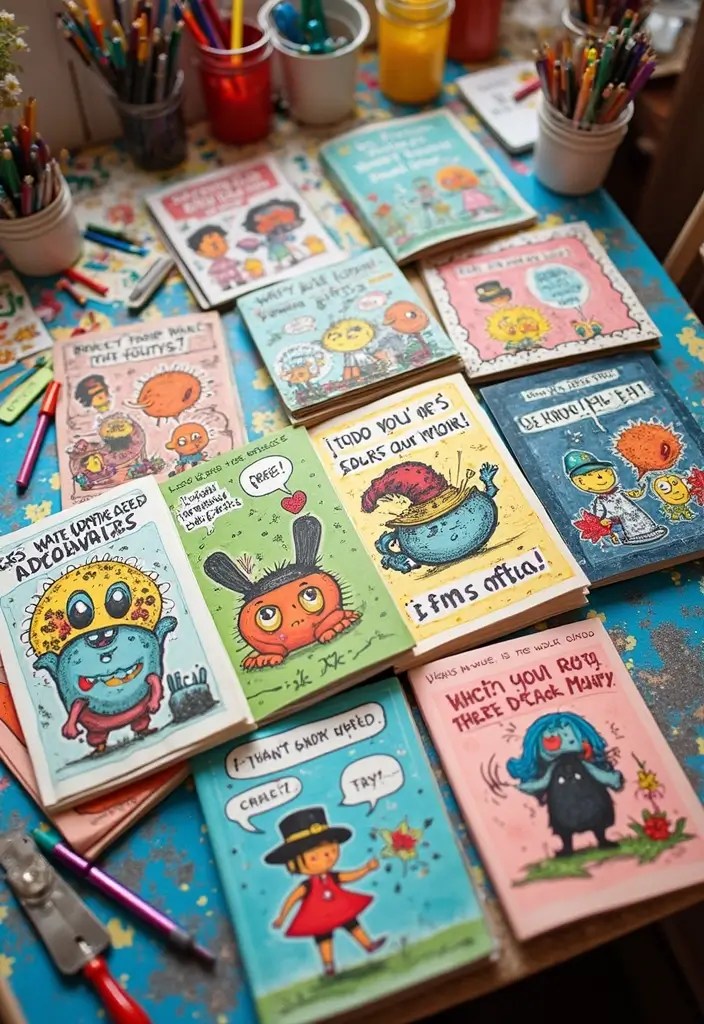 Heartfelt Handmade Gifts That Feel Extra Special - 5. Handmade Comic Books