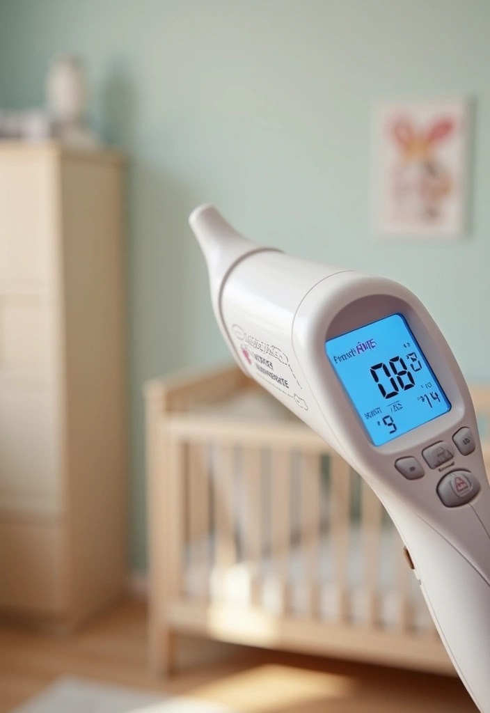 Hidden Heroes: Smart Baby Gadgets That Keep Your Little One Safe (Even When You’re Away) - 2. Smart Thermometers